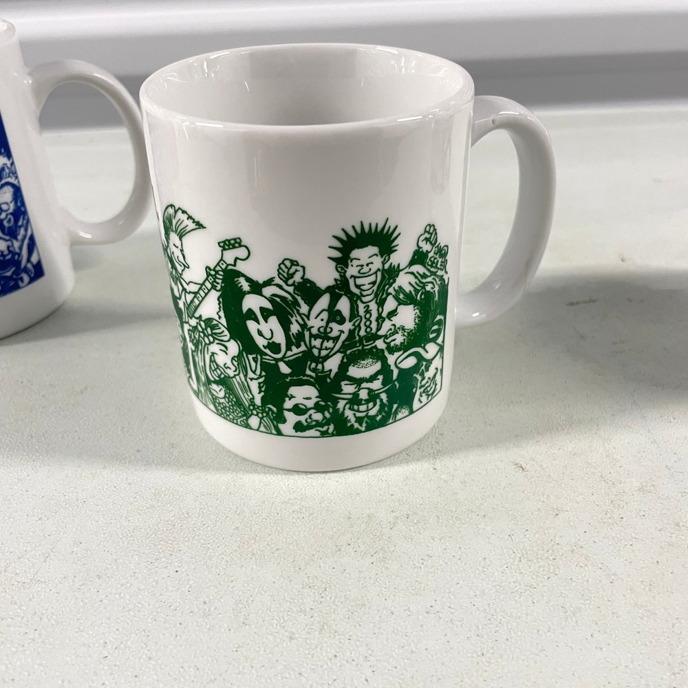 Cornerstone Festival Coffee Mugs Set of 4 00s CCM Christian Rock Music Art - Picture 8 of 17